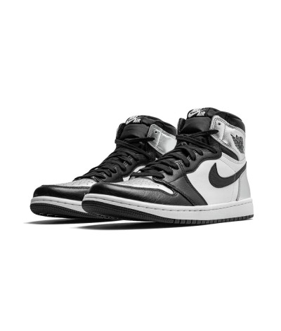 Nike Air Jordan 1 Retro High Silver Toe