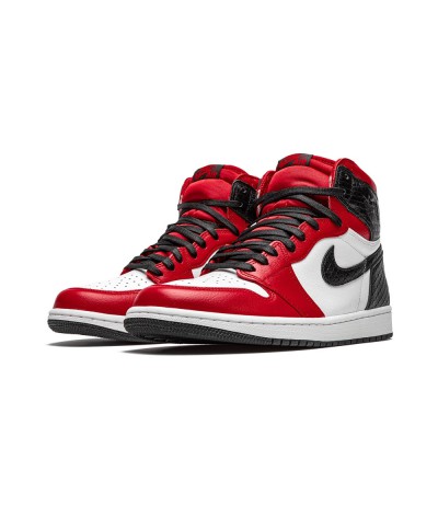 Nike Air Jordan 1 Satin Snake Chicago