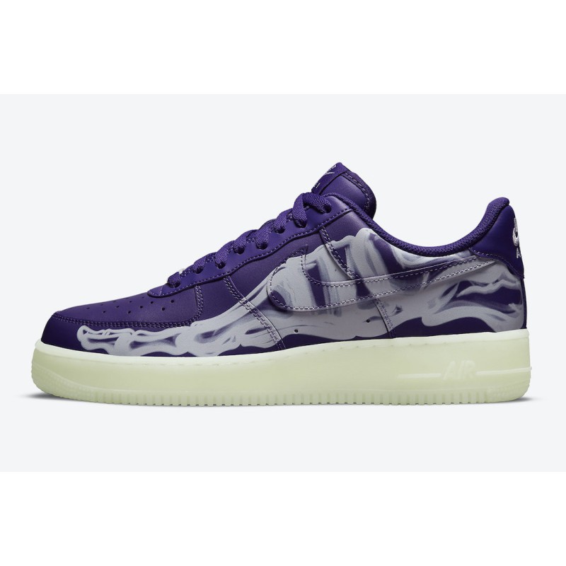Nike Air Force 1 Skeleton Purple Nike Air Force 1 Skeleton Purple