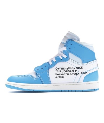 Nike Jordan 1 Off White Retro Blue