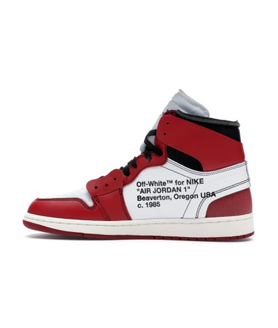 Nike Jordan 1 Off White Retro Red