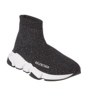 Balenciaga Speed Trainer Black Glitter