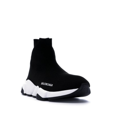 Balenciaga Speed Trainer Black White Sole