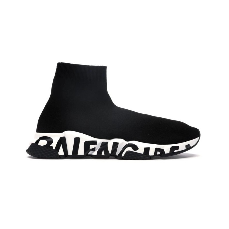 Balenciaga Speed Trainer Graffiti Black