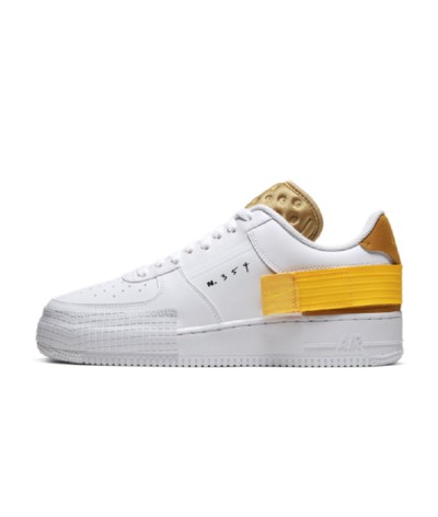 Nike Air Force Low Type White Yellow