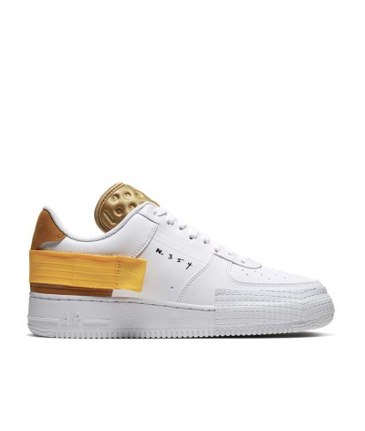 Nike Air Force Low Type White Yellow