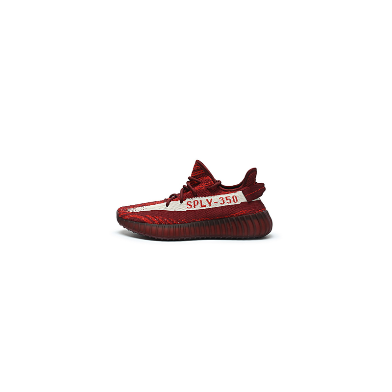 Adidas Yeezy Rossa Striscia Bianca
