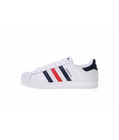 Adidas Superstar Bianca Blu e Rosso