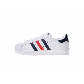 Adidas Superstar Bianca Blu e Rosso