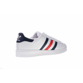Adidas Superstar Bianca Blu e Rosso