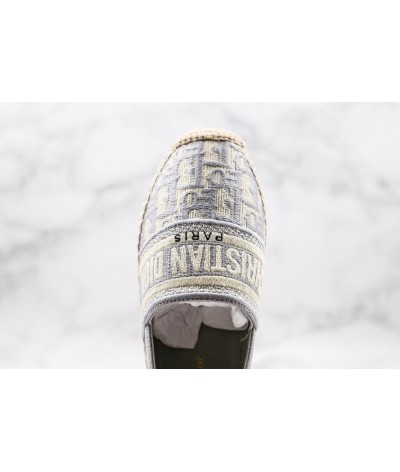 Dior Espadrille Granville Grey