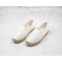 Dior Espadrille Granville White