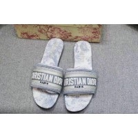 Dior Mule Dway Grey Stamped