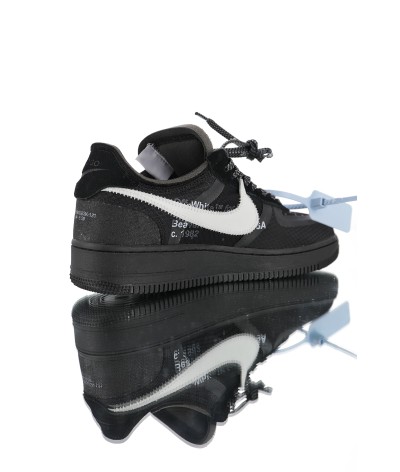 Nike Air Force X Off White Black 2.0 Grey