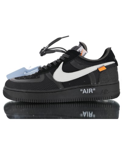 Nike Air Force X Off White Black 2.0 Grey