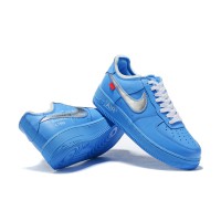 Nike Air Force X Off White 20 University Blue