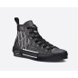 High Dior Oblique B23 Black Leather