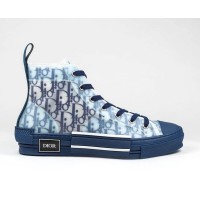 High Dior Oblique B23 Blue Navy
