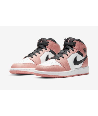 Air Jordan 1 MID GS Pink Quartz