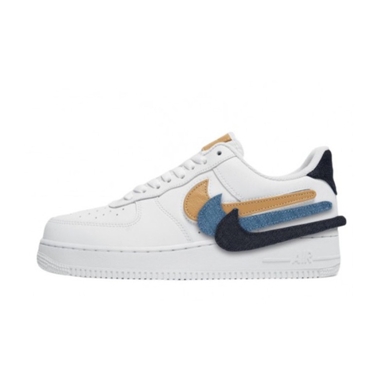 Nike Air Force 07 Swoosh Pack 21 White Nike Air Force 07 Swoosh Pack 21 White