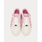 Amiri Skel Top Low White Pink
