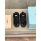 Lanvin Curb Lace-Up Sneakers Black