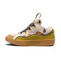 Lanvin Curb Lace-Up Sneakers White
