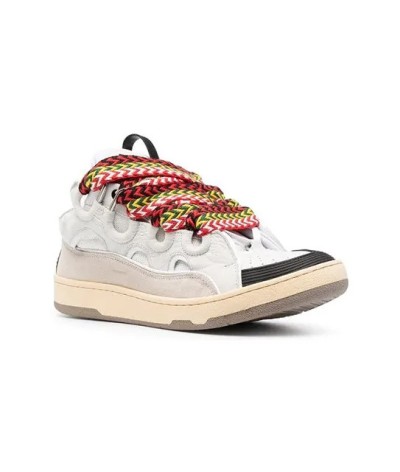 Lanvin Curb lace-up Sneakers White Classic
