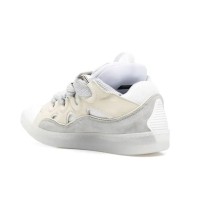 Lanvin Curb lace-up Sneakers White Grey