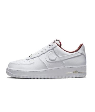 Nike Air Force 1 Low Just Do It Summit White Team Red