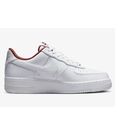 Nike Air Force 1 Low Just Do It Summit White Team Red