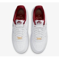Nike Air Force 1 Low Just Do It Summit White Team Red