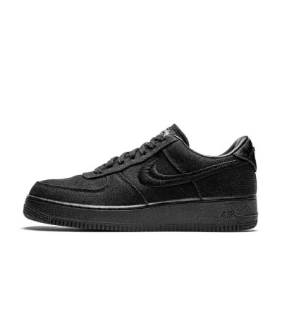 Nike Air Force 1 Low Stussy Triple Black