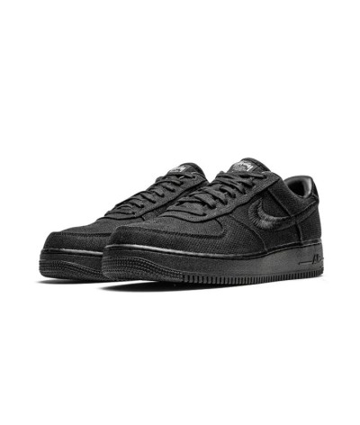 Nike Air Force 1 Low Stussy Triple Black