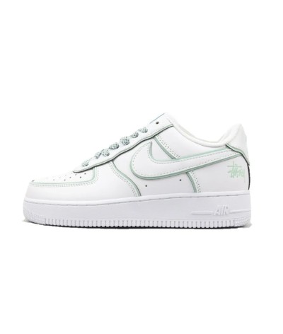 Nike Air Force 1 Low Stussy White Silver Reflective