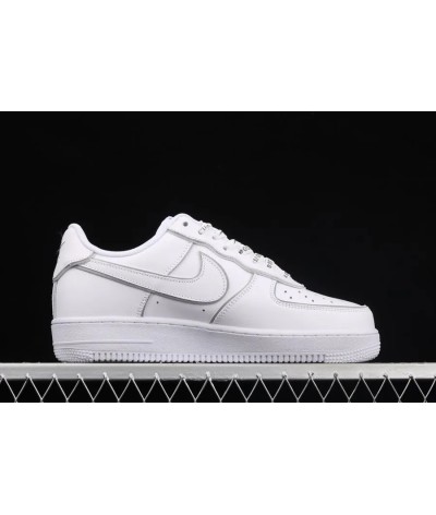 Nike Air Force 1 Low Stussy White Silver Reflective