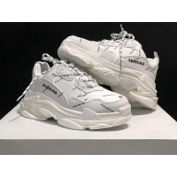 Balenciaga Triple S 490 White Logo