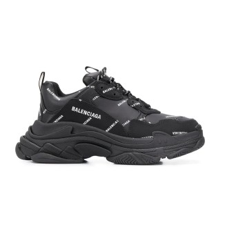 Balenciaga Triple S Black Logo