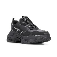 Balenciaga Triple S Black Logo