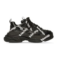 Balenciaga Triple S Black Logo