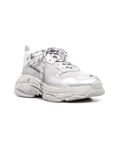 Balenciaga Triple S Metallic Silver