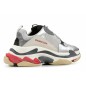 Balenciaga Triple S Silver Red