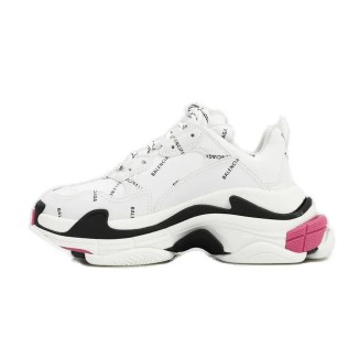 Balenciaga Triple S White Black Pink