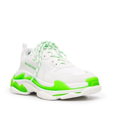 Balenciaga Triple S White Green