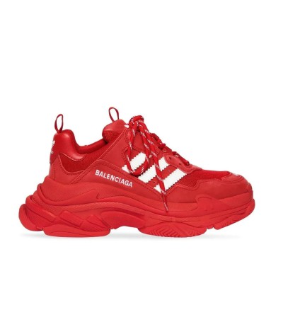 Balenciaga Triple S X Adidas Red