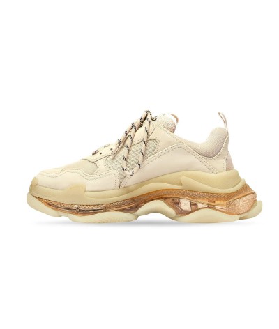 Balenciaga Triple S Clear Sole Beige