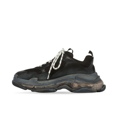 Balenciaga Triple S Clear Sole Black