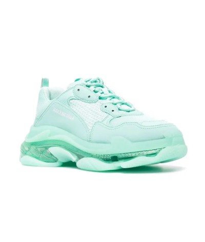 Balenciaga Triple S Clear Sole Fresh Mint Green