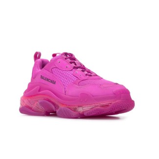 Balenciaga Triple S Clear Sole Fucsia