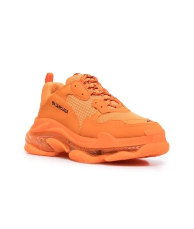 Balenciaga Triple S Clear Sole Orange
